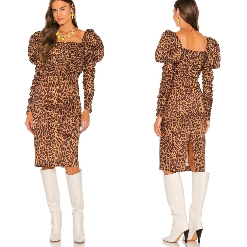 NWT LPA Abana Dress in Lucianna Print Size Medium